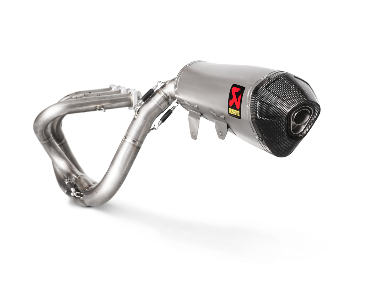 Akrapovic Evolution Line Titanium Exhaust System w/Carbon End Cap for Yamaha YXZ1000R 15-Up Akrapovic