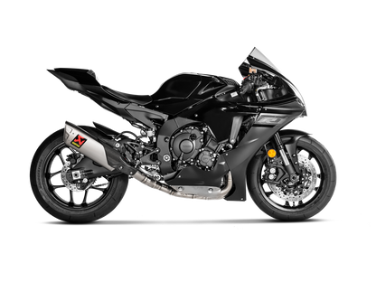Akrapovic Racing Line Titanium Exhaust System w/Titanium End Cap for Yamaha YZF-R1 20-Up Akrapovic