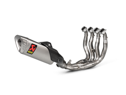 Akrapovic Racing Line Titanium Exhaust System w/Titanium End Cap for Yamaha YZF-R1 20-Up Akrapovic