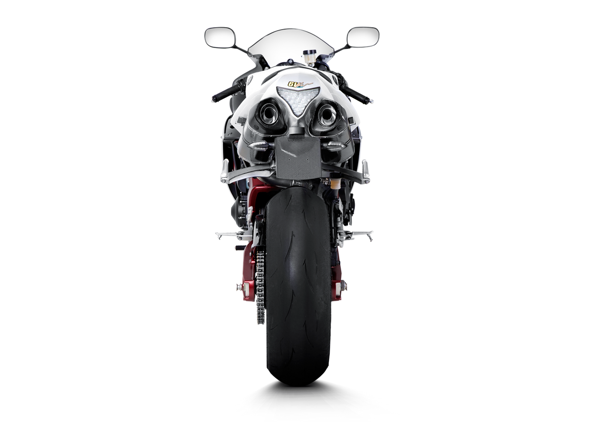 Akrapovic Slip-On Line Carbon Muffler System w/Carbon End Cap for Yamaha YZF-R1 09-14 Akrapovic