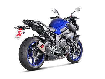 Akrapovic Slip-On Line Titanium Muffler System w/Titanium End Cap for Yamaha MT-10/FZ-10 16-21 Akrapovic