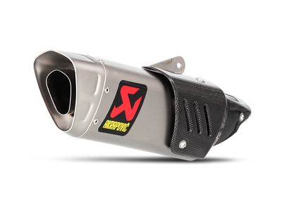 Akrapovic Slip-On Line Titanium Muffler System w/Titanium End Cap for Yamaha MT-10/FZ-10 16-21 Akrapovic
