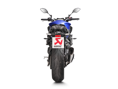 Akrapovic Slip-On Line Titanium Muffler System w/Titanium End Cap for Yamaha MT-10/FZ-10 16-21 Akrapovic