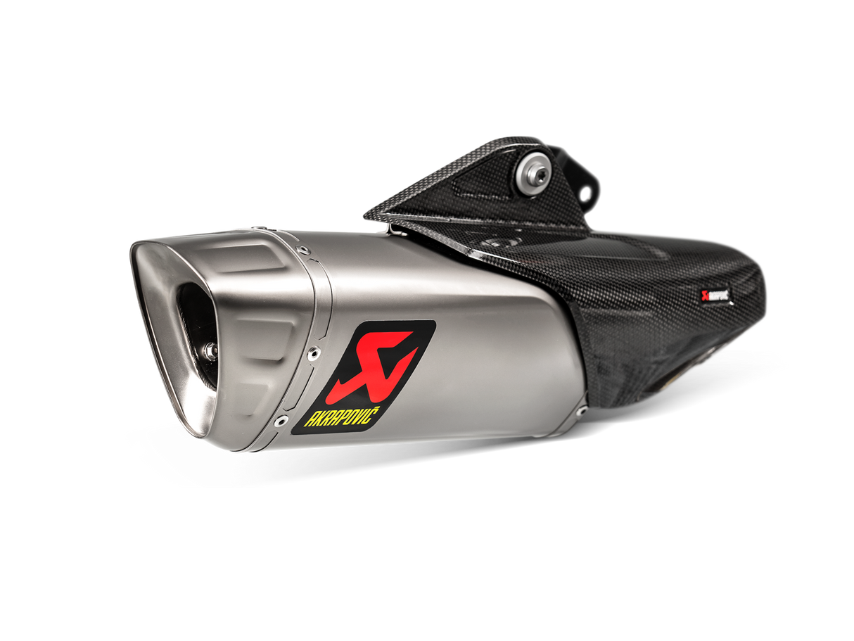 Akrapovic Slip-On Line Titanium Muffler System w/Titanium End Cap for Yamaha YZF-R1 20-Up Akrapovic