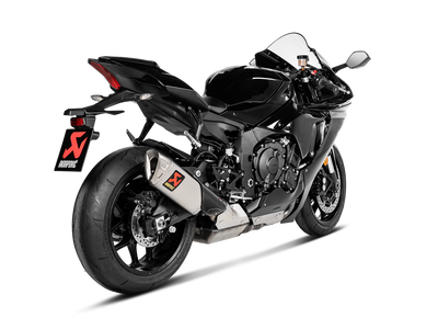 Akrapovic Slip-On Line Titanium Muffler System w/Titanium End Cap for Yamaha YZF-R1 20-Up Akrapovic