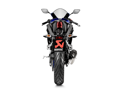 Akrapovic Racing Line Titanium Exhaust System w/Carbon End Cap for Yamaha YZF-R125 19-20