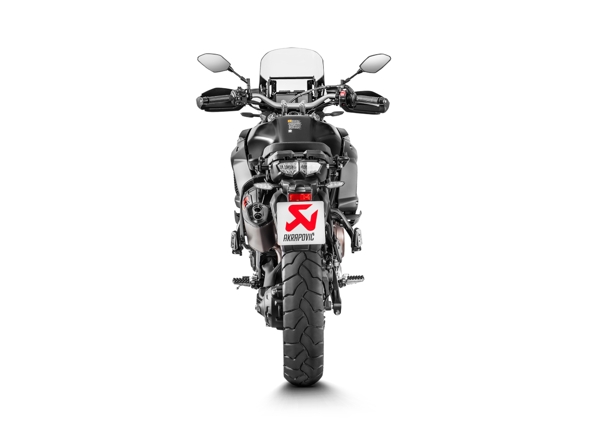 Akrapovic Slip-On Line Titanium Muffler System w/Carbon End Cap for Yamaha XT1200Z/XT1200ZE 10-20 Akrapovic