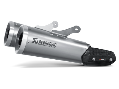 Akrapovic Slip-On Line Titanium Muffler System w/Titanium End Cap for Yamaha VMAX 09-16 Akrapovic