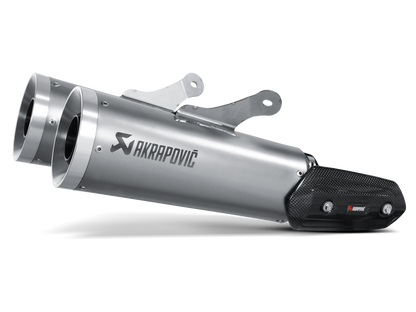 Akrapovic Slip-On Line Titanium Muffler System w/Titanium End Cap for Yamaha VMAX 09-16 Akrapovic
