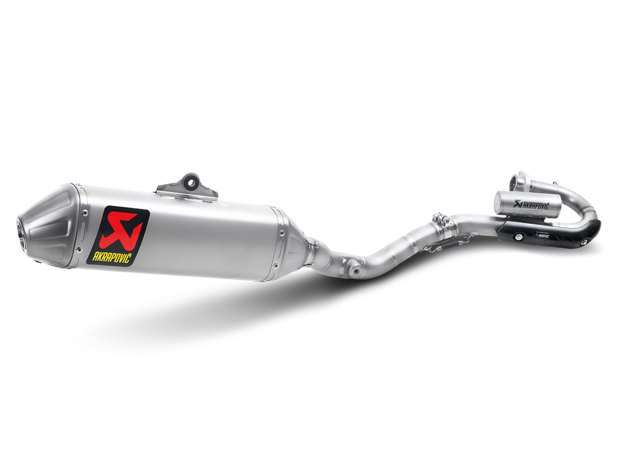 Akrapovic Evolution Line Titanium Exhaust System w/Titanium End Cap for Yamaha YZ250F/YZ250FX 10-13 Akrapovic