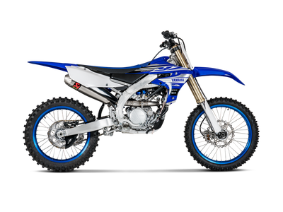 Akrapovic Evolution Line Titanium Exhaust System w/Titanium End Cap for Yamaha YZ250F/YZ250FX 19-20 Akrapovic