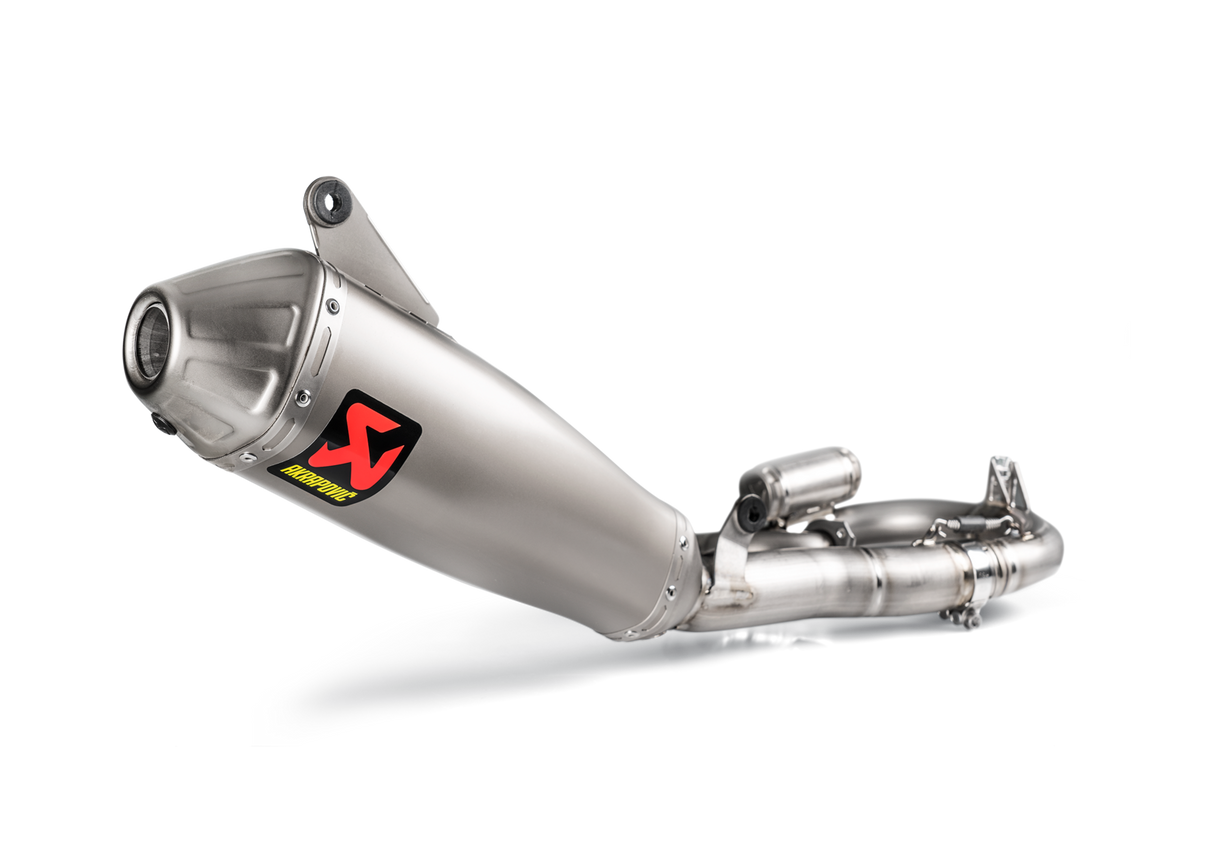 Akrapovic Evolution Line Titanium Exhaust System w/Titanium End Cap for Yamaha YZ250F/YZ250FX 19-20 Akrapovic