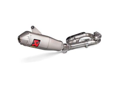 Akrapovic Racing Line Titanium Exhaust System w/Titanium End Cap for Yamaha YZ250F/YZ250FX 14-18 Akrapovic