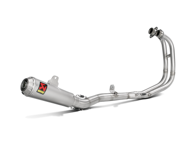 Akrapovic Racing Line Stainless Steel Exhaust System w/Titanium End Cap for Yamaha YZF-R25 14-21/YZF-R3 15-21/MT-03 16-19