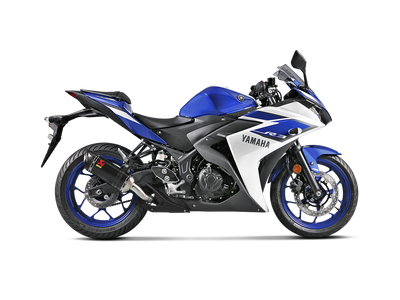 Akrapovic Slip-On Line Carbon Muffler System w/Carbon End Cap for Yamaha YZF-R25 14-16/YZF-R3 14-16 Akrapovic