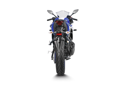 Akrapovic Slip-On Line Carbon Muffler System w/Carbon End Cap for Yamaha YZF-R25 14-16/YZF-R3 14-16 Akrapovic