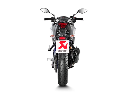Akrapovic Slip-On Line Carbon Muffler System w/Carbon End Cap for Yamaha MT-03 16-17