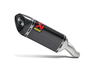 Akrapovic Slip-On Line Carbon Muffler System w/Carbon End Cap for Yamaha MT-03 16-17