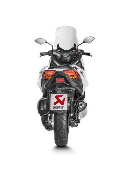 Akrapovic Slip-On Line Stainless Steel Muffler System w/Carbon End Cap for Yamaha XMAX 300 17-20