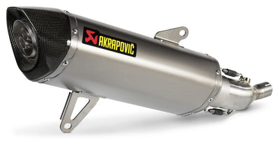Akrapovic Slip-On Line Stainless Steel Muffler System w/Carbon End Cap for Yamaha Tricity 300 20-Up/X-Max 300 21-Up Akrapovic