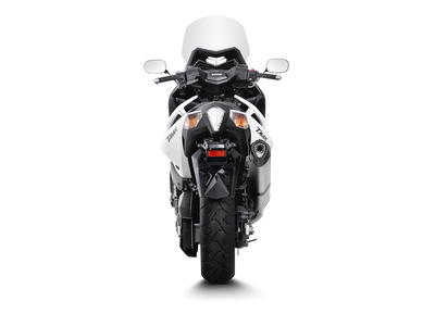 Akrapovic Racing Line Titanium Exhaust System w/Carbon End Cap for Yamaha TMAX 08-16