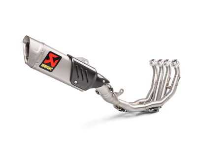 Akrapovic Evolution Line Titanium Exhaust System w/Titanium End Cap for Yamaha YZF-R6 08-Up Akrapovic
