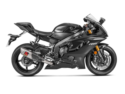 Akrapovic Evolution Line Titanium Exhaust System w/Titanium End Cap for Yamaha YZF-R6 08-Up Akrapovic