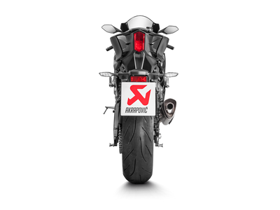Akrapovic Evolution Line Titanium Exhaust System w/Titanium End Cap for Yamaha YZF-R6 08-Up Akrapovic