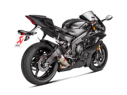 Akrapovic Slip-On Line Titanium Muffler System w/Titanium End Cap for Yamaha YZF-R6 06-Up Akrapovic