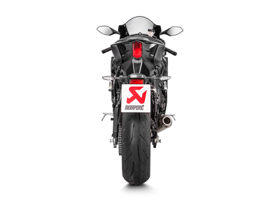 Akrapovic Slip-On Line Titanium Muffler System w/Titanium End Cap for Yamaha YZF-R6 06-Up Akrapovic