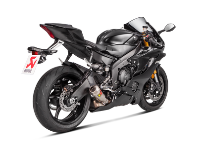 Akrapovic Slip-On Line Titanium Muffler System w/Titanium End Cap for Yamaha YZF-R6 06-Up Akrapovic