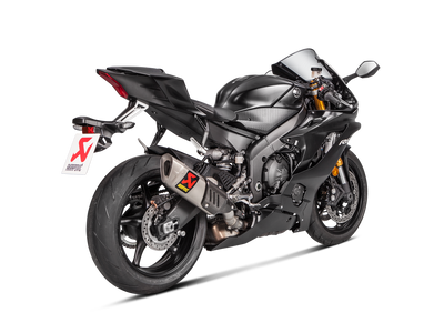 Akrapovic Slip-On Line Titanium Muffler System w/Titanium End Cap for Yamaha YZF-R6 17-Up Akrapovic