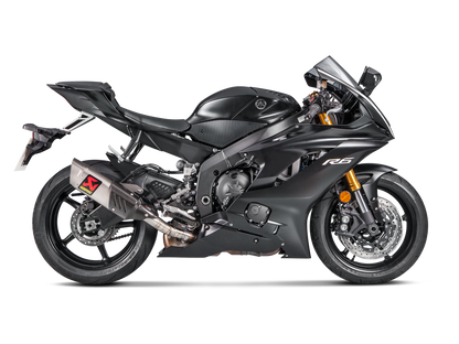 Akrapovic Slip-On Line Titanium Muffler System w/Titanium End Cap for Yamaha YZF-R6 17-Up Akrapovic