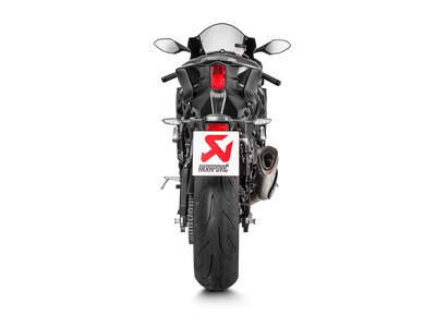 Akrapovic Slip-On Line Titanium Muffler System w/Titanium End Cap for Yamaha YZF-R6 17-Up Akrapovic