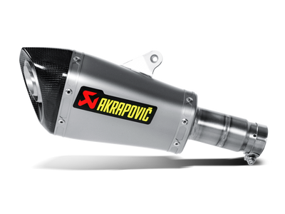 Akrapovic Slip-On Line Titanium Muffler System w/Carbon End Cap for Yamaha YZF-R6 10-16