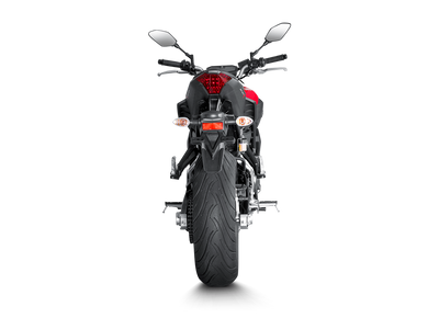 Akrapovic Racing Line Titanium Exhaust System w/Titanium End Cap for Yamaha MT-07/FZ-07 14-16 Akrapovic