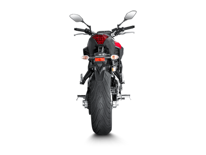 Akrapovic Racing Line Titanium Exhaust System w/Titanium End Cap for Yamaha MT-07/FZ-07 14-16 Akrapovic