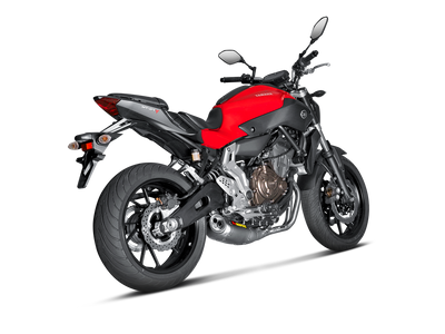Akrapovic Racing Line Titanium Exhaust System w/Titanium End Cap for Yamaha MT-07/FZ-07 14-16 Akrapovic