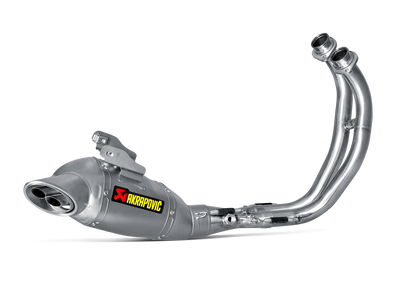 Akrapovic Racing Line Titanium Exhaust System w/Titanium End Cap for Yamaha MT-07/FZ-07 14-16 Akrapovic