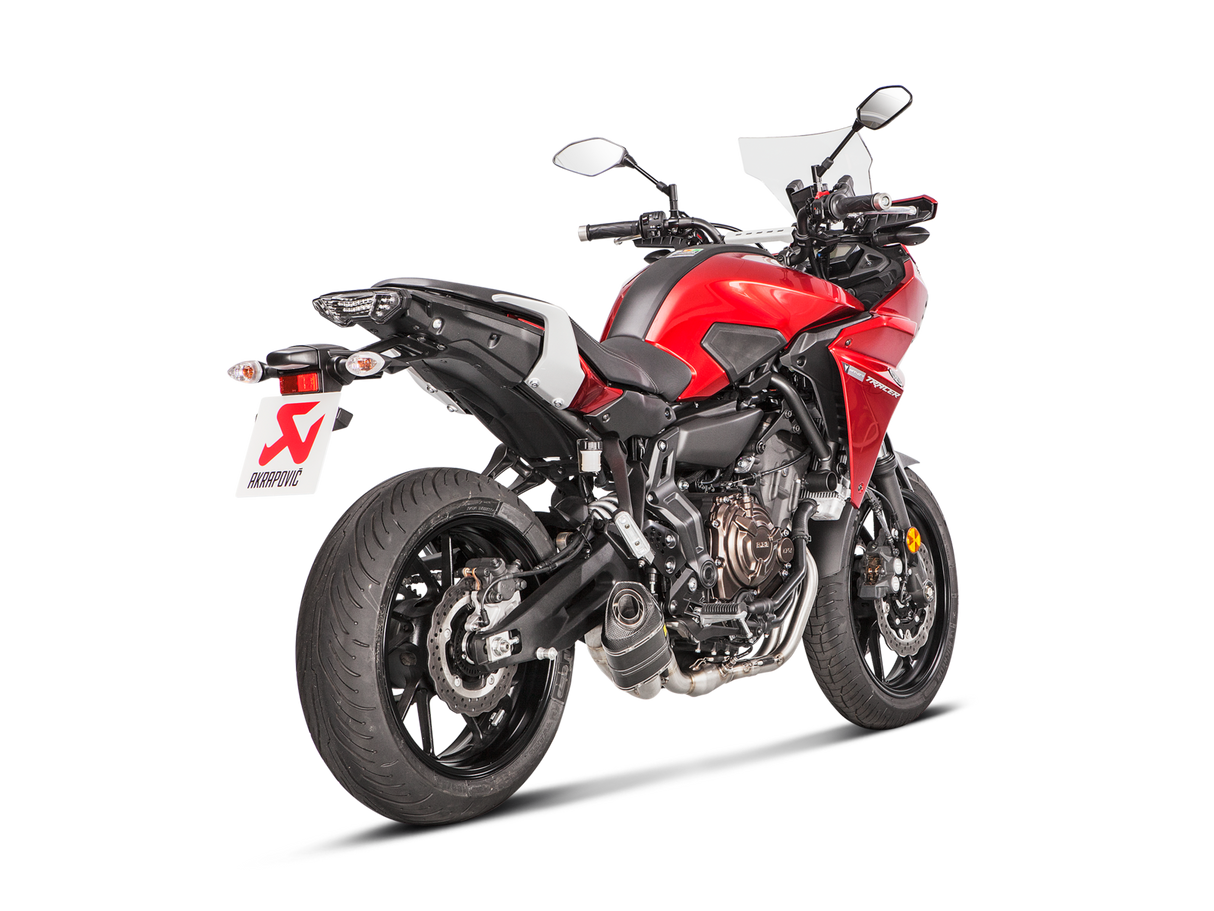 Akrapovic Racing Line Carbon Exhaust System w/Carbon End Cap for Yamaha MT-07/FZ-07 14-20 Akrapovic