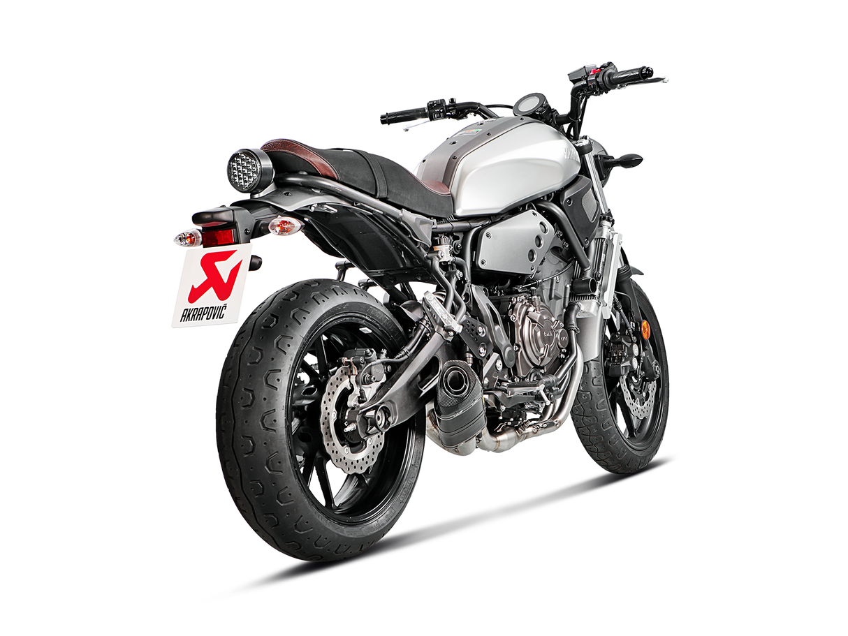 Akrapovic Racing Line Carbon Exhaust System w/Carbon End Cap for Yamaha MT-07/FZ-07 14-20 Akrapovic