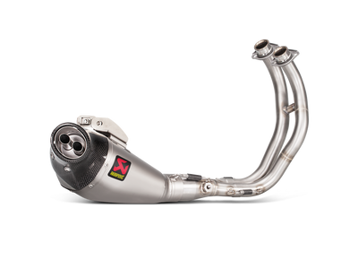 Akrapovic Racing Line Titanium Exhaust System w/Carbon End Cap for Yamaha MT-07/FZ-07 14-20/Tracer 700/GT 16-19/XSR 700/XTribute 16-20