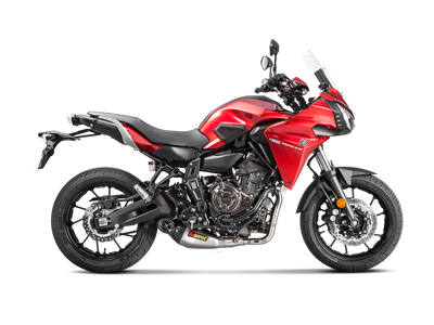 Akrapovic Racing Line Titanium Exhaust System w/Carbon End Cap for Yamaha MT-07/FZ-07 14-20/Tracer 700/GT 16-19/XSR 700/XTribute 16-20