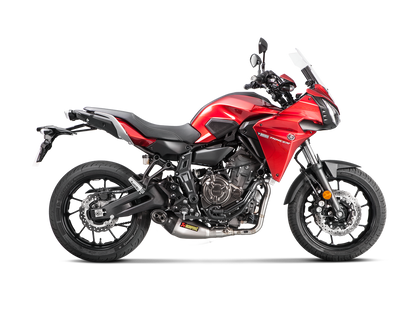 Akrapovic Racing Line Titanium Exhaust System w/Carbon End Cap for Yamaha MT-07/FZ-07 14-20/Tracer 700/GT 16-19/XSR 700/XTribute 16-20