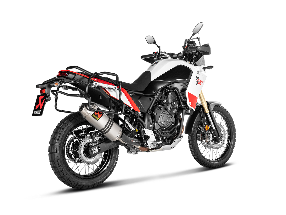 Akrapovic Slip-On Line Titanium Muffler System w/Titanium End Cap for Yamaha Tenere 700 19-20 Akrapovic