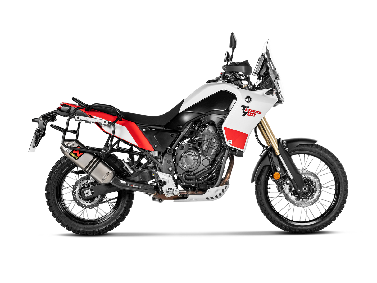 Akrapovic Slip-On Line Titanium Muffler System w/Titanium End Cap for Yamaha Tenere 700 19-20 Akrapovic