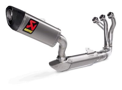 Akrapovic Racing Line Titanium Exhaust System w/Carbon End Cap for Yamaha MT-09/FZ-09 21-22 Akrapovic