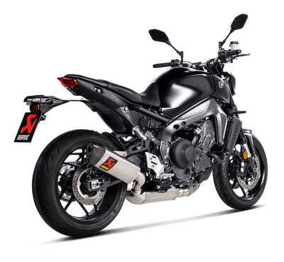 Akrapovic Racing Line Titanium Exhaust System w/Carbon End Cap for Yamaha MT-09/FZ-09 21-22 Akrapovic