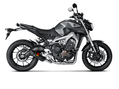 Akrapovic Racing Line Carbon Exhaust System w/Carbon End Cap for Yamaha MT-09/FJ-09 14-20/XSR 900/GP 16-21