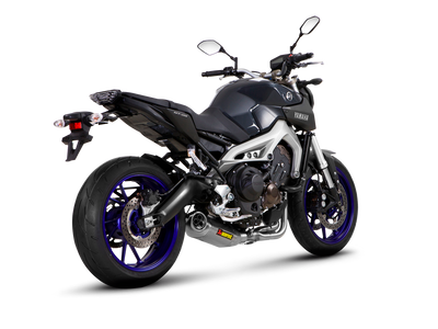 Akrapovic Racing Line Titanium Exhaust System w/Titanium End Cap for Yamaha MT-09/FZ-09 14-16/Tracer 900/900 GT/FJ-09 15-16